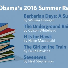 Книги коишто Барак Обама ги чита на одмор